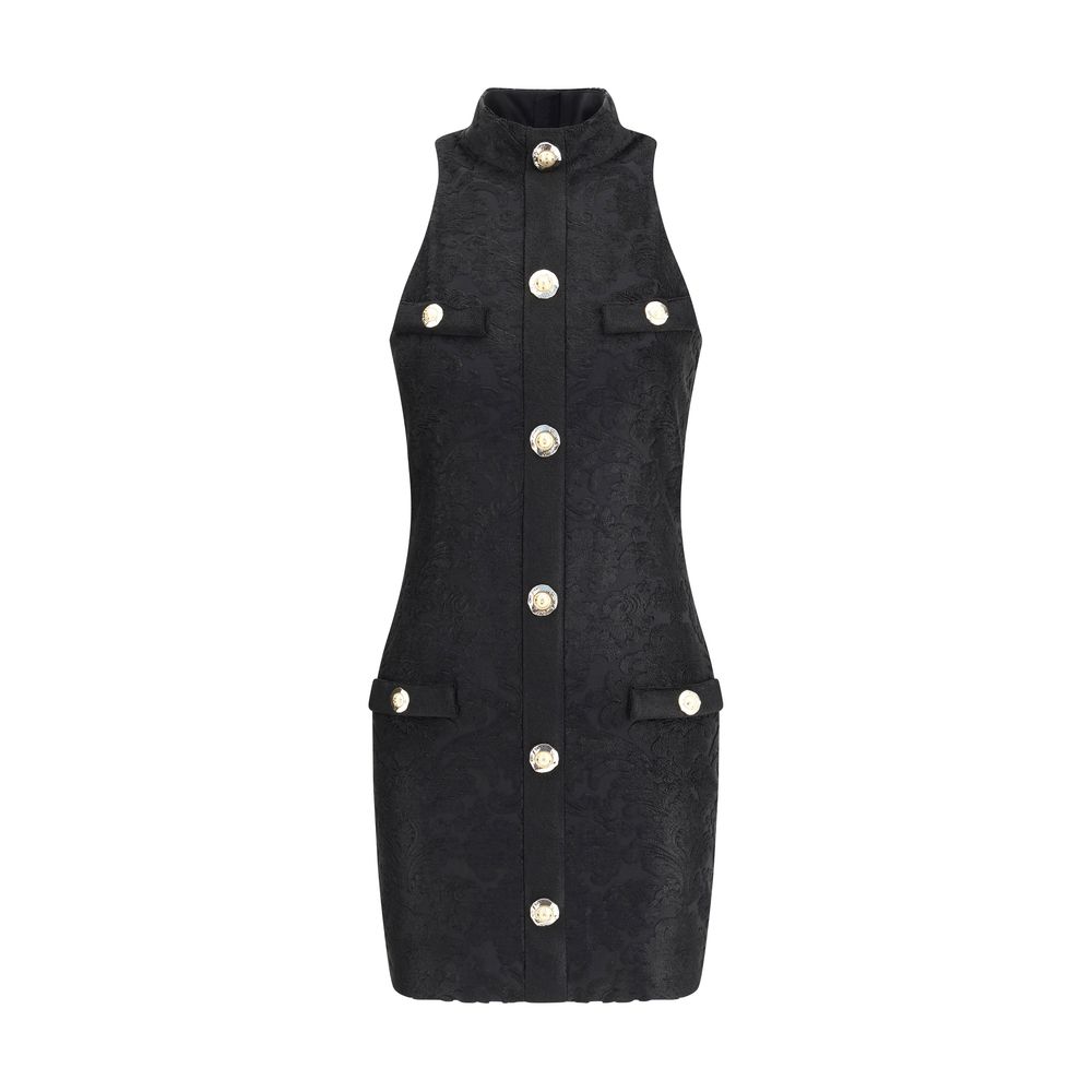 Balmain Black Viscose Cocktail Dress | Regal Royce