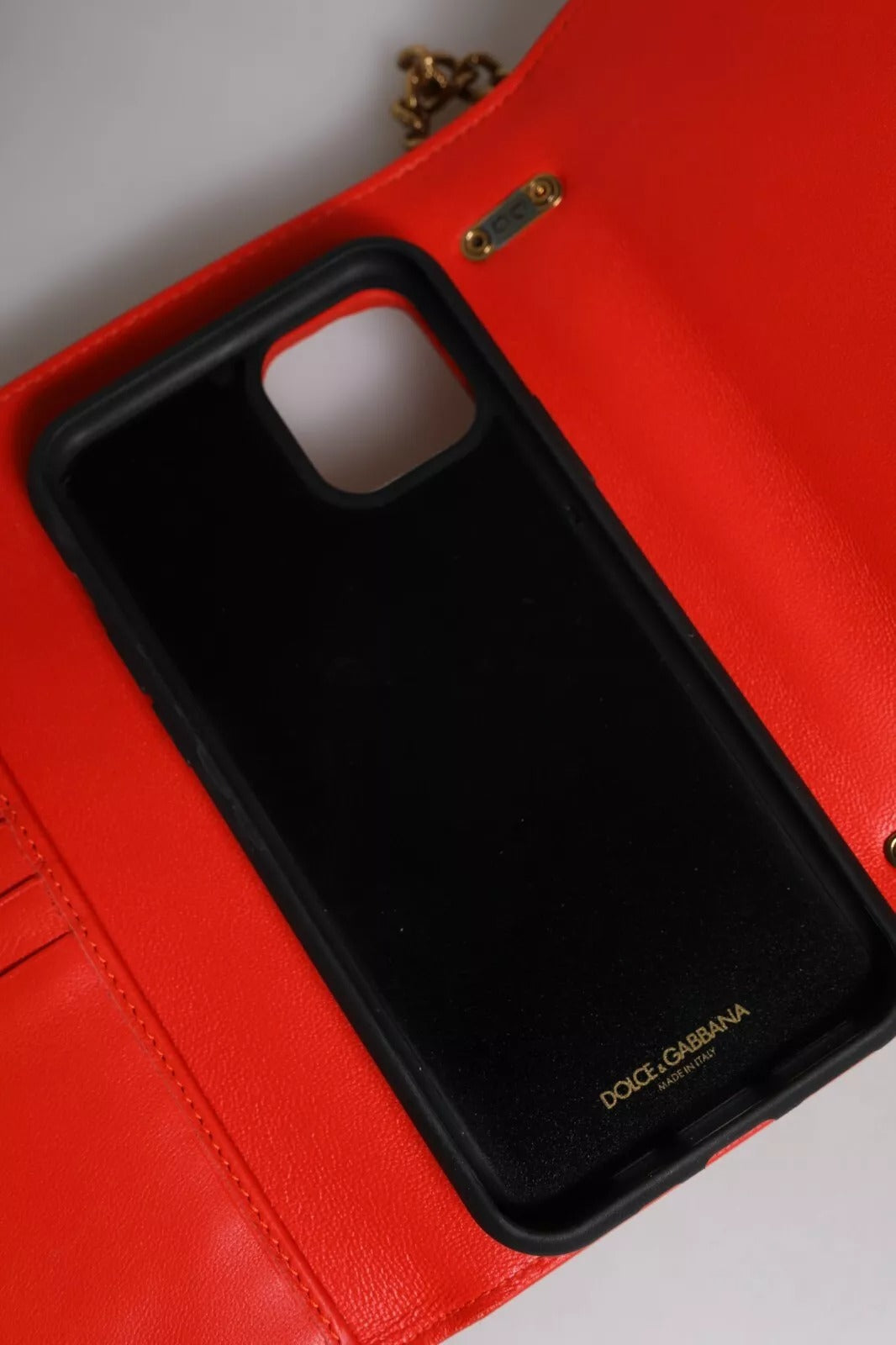 Dolce & Gabbana Red Quilted Devotion Crossbody 11 PRO Phone case bag | Regal Royce
