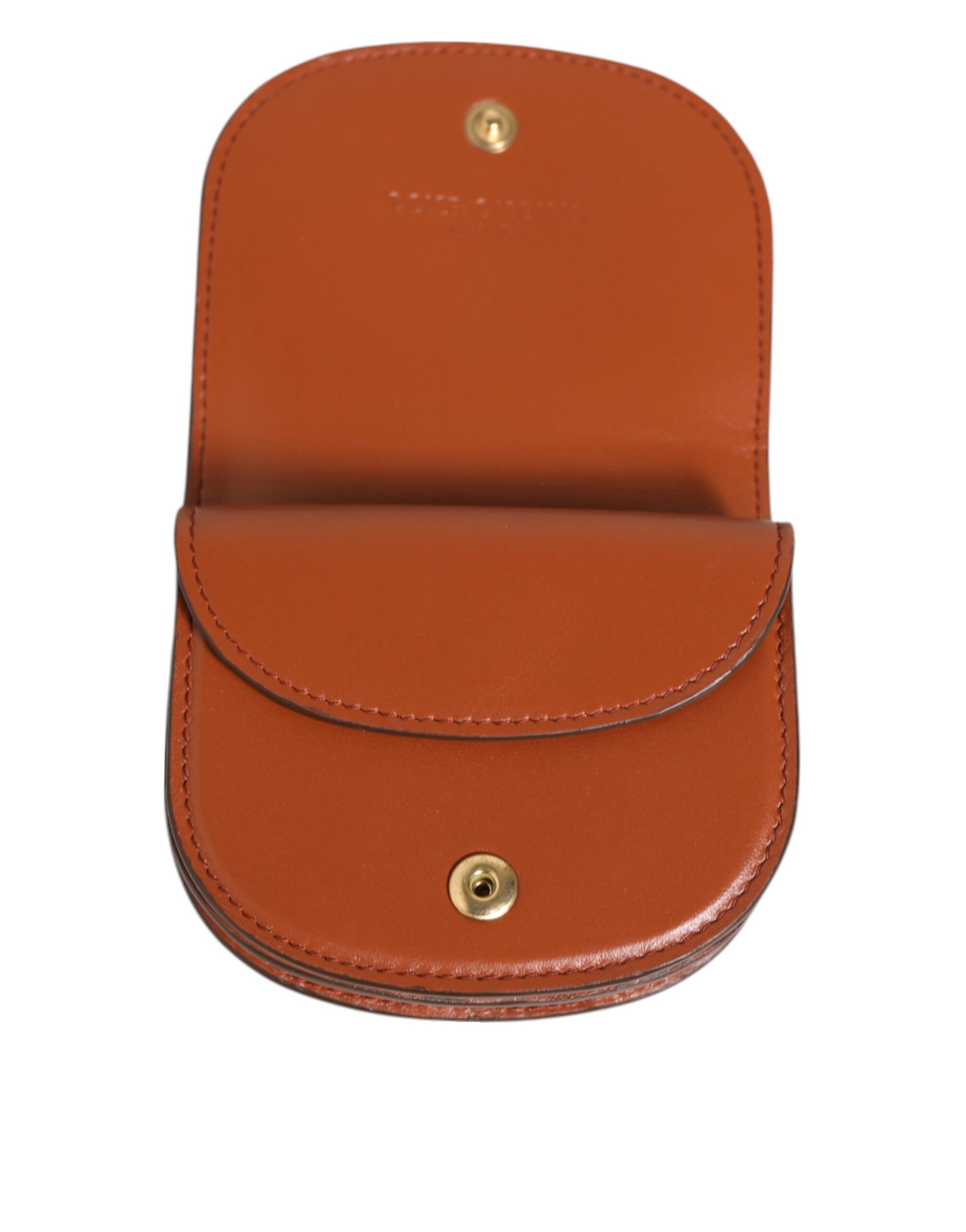 Dolce & Gabbana Brown Leopard Print Calf Leather Small Coin Purse Wallet | Regal Royce