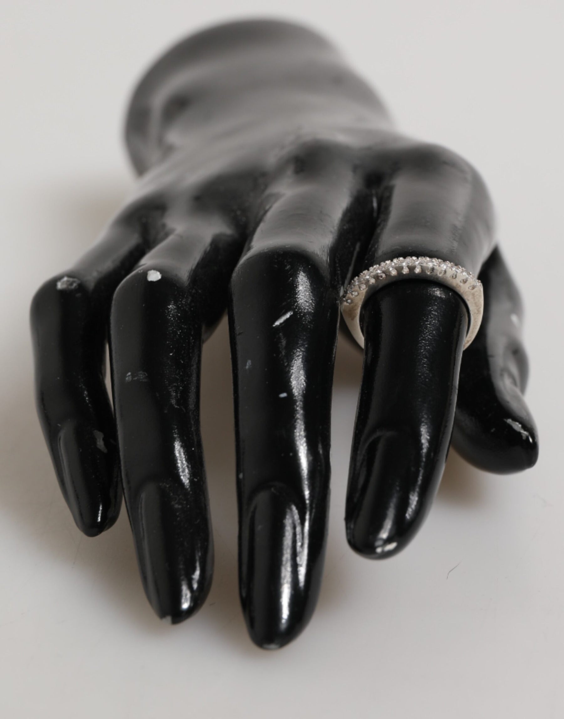 Nialaya Sterling Silver 925 Band Pave CZ Crystal Eternity Ring | Regal Royce