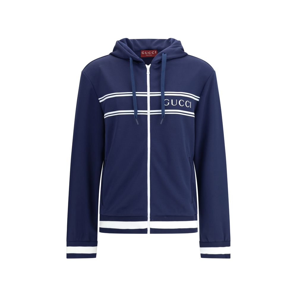 Gucci Blue Polyester Sweatshirt | Regal Royce