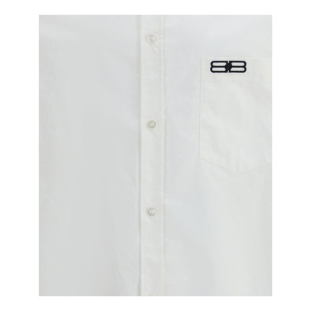 Balenciaga White Cotton Dress Shirt | Regal Royce