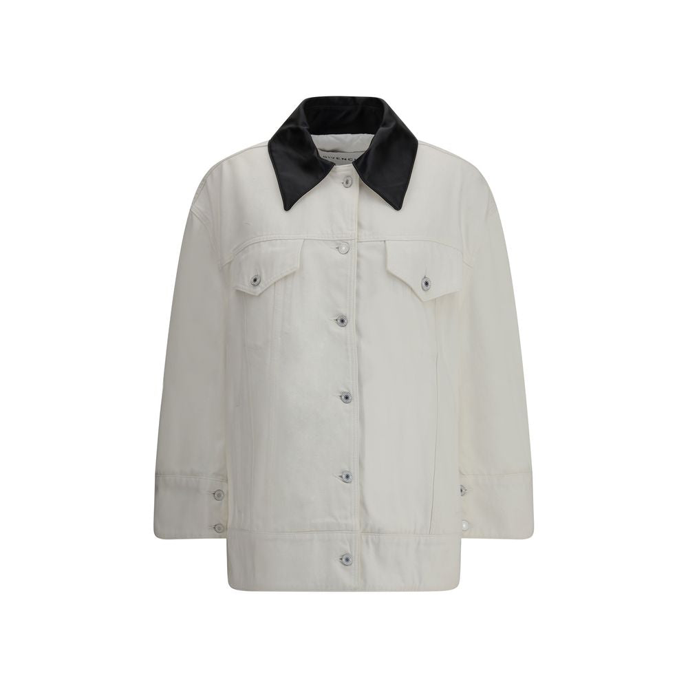 Givenchy White Cotton Denim Jacket | Regal Royce