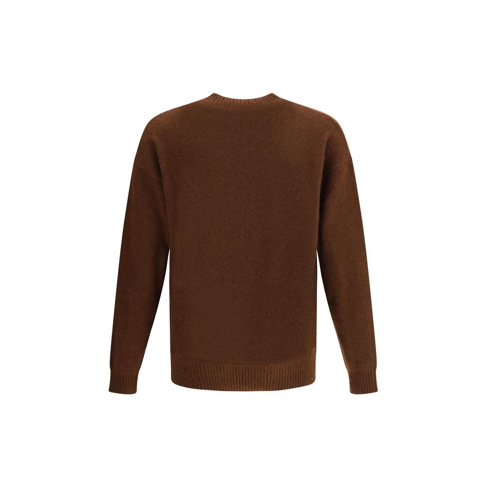 Laneus Brown Cashmere Cashmere Sweater | Regal Royce