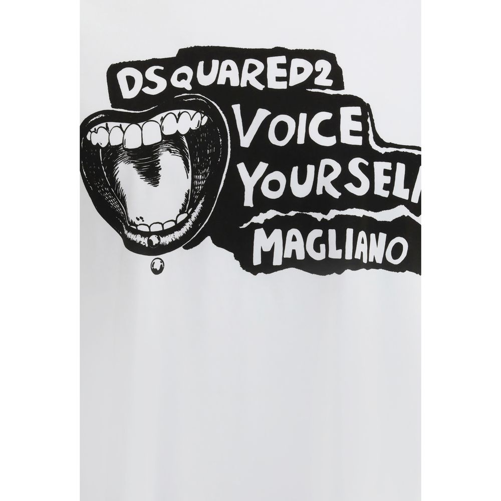 Dsquared² White Cotton T-Shirt | Regal Royce