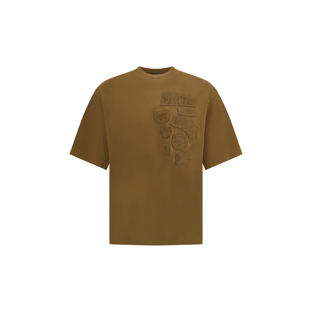 Dsquared² Brown Cotton T-Shirt | Regal Royce