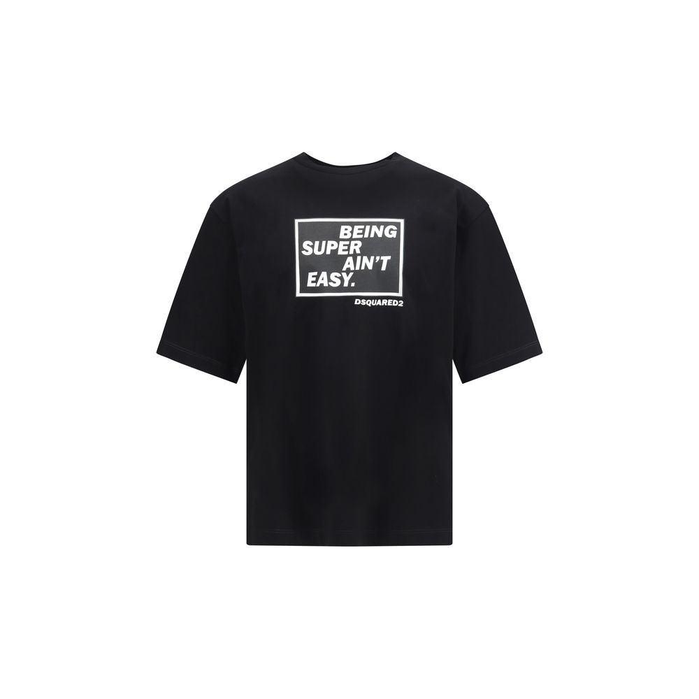 Dsquared² Black Cotton T-Shirt | Regal Royce
