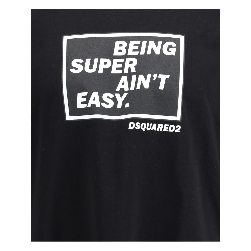 Dsquared² Black Cotton T-Shirt | Regal Royce