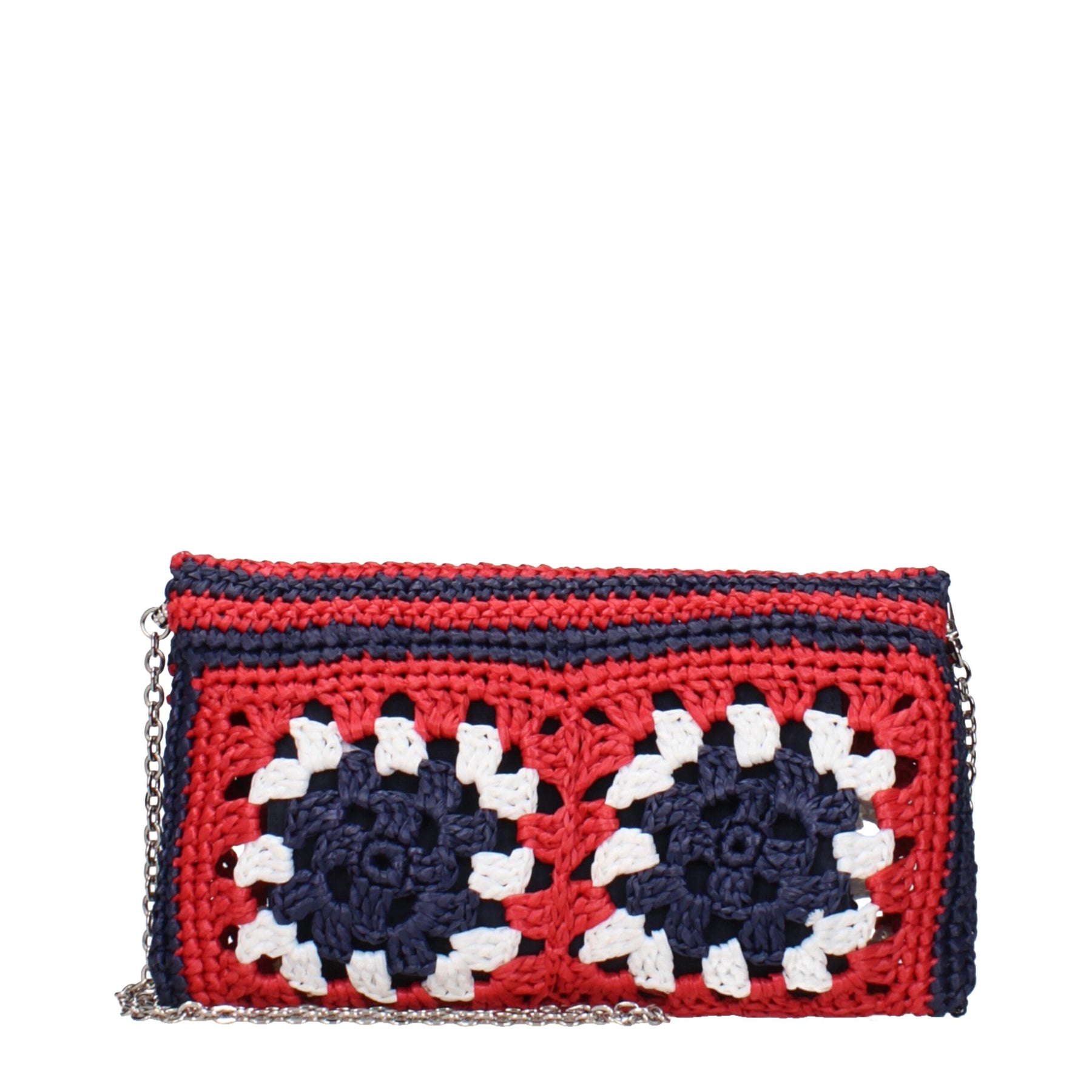 Miu Miu Multicolor Raffia Clutch Bag | Regal Royce