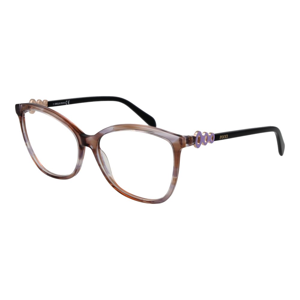 Emilio Pucci Brown Plastic Glasses (Frames) | Regal Royce