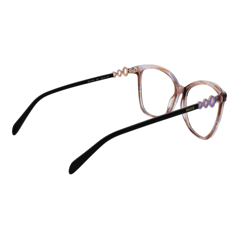 Emilio Pucci Brown Plastic Glasses (Frames) | Regal Royce