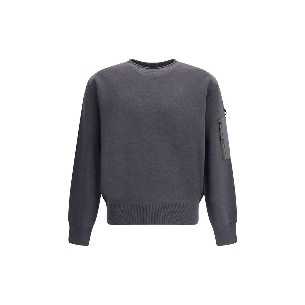 Parajumpers Gray Cotton Sweatshirt | Regal Royce