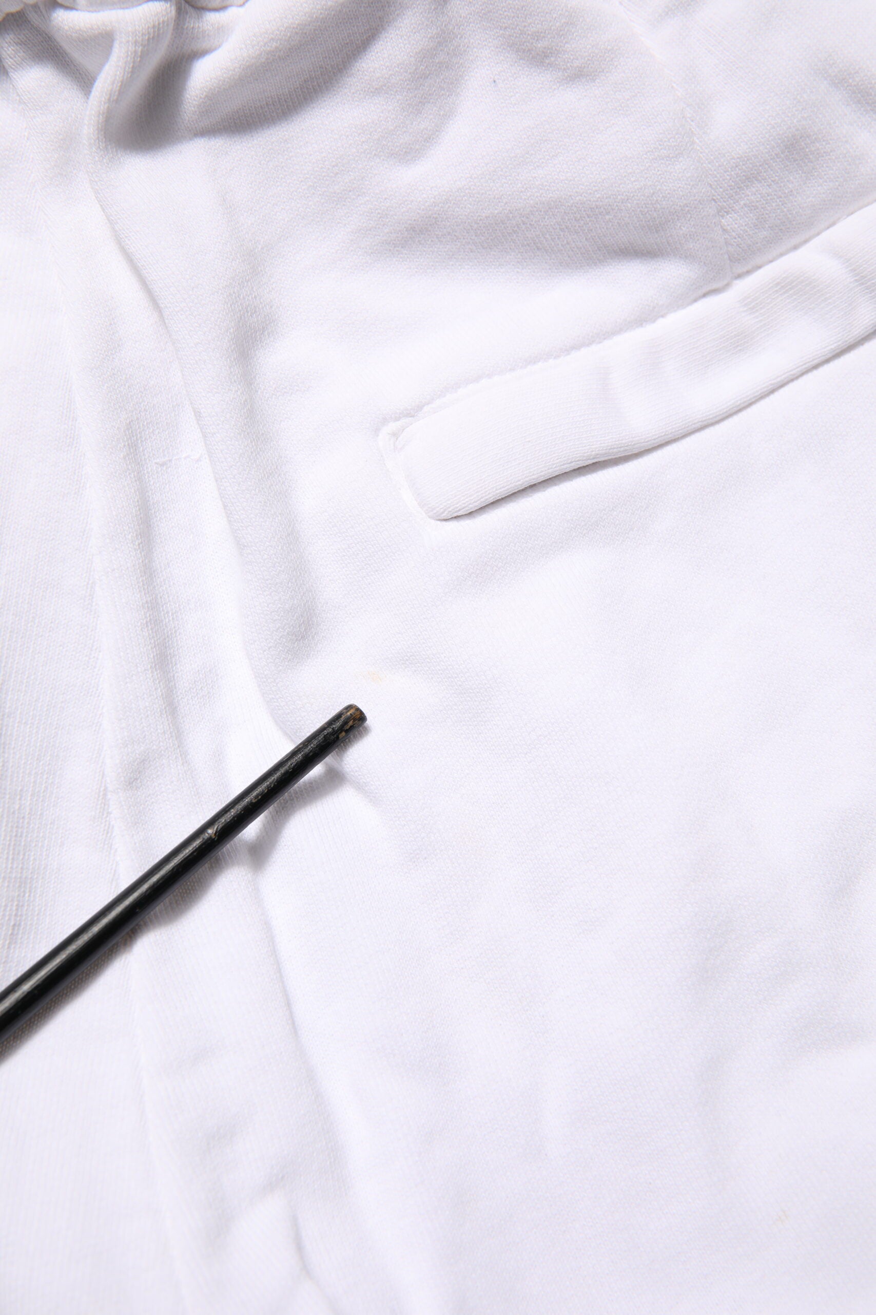 Dolce & Gabbana White Cotton Cargo Trousers Logo Patch Pants | Regal Royce