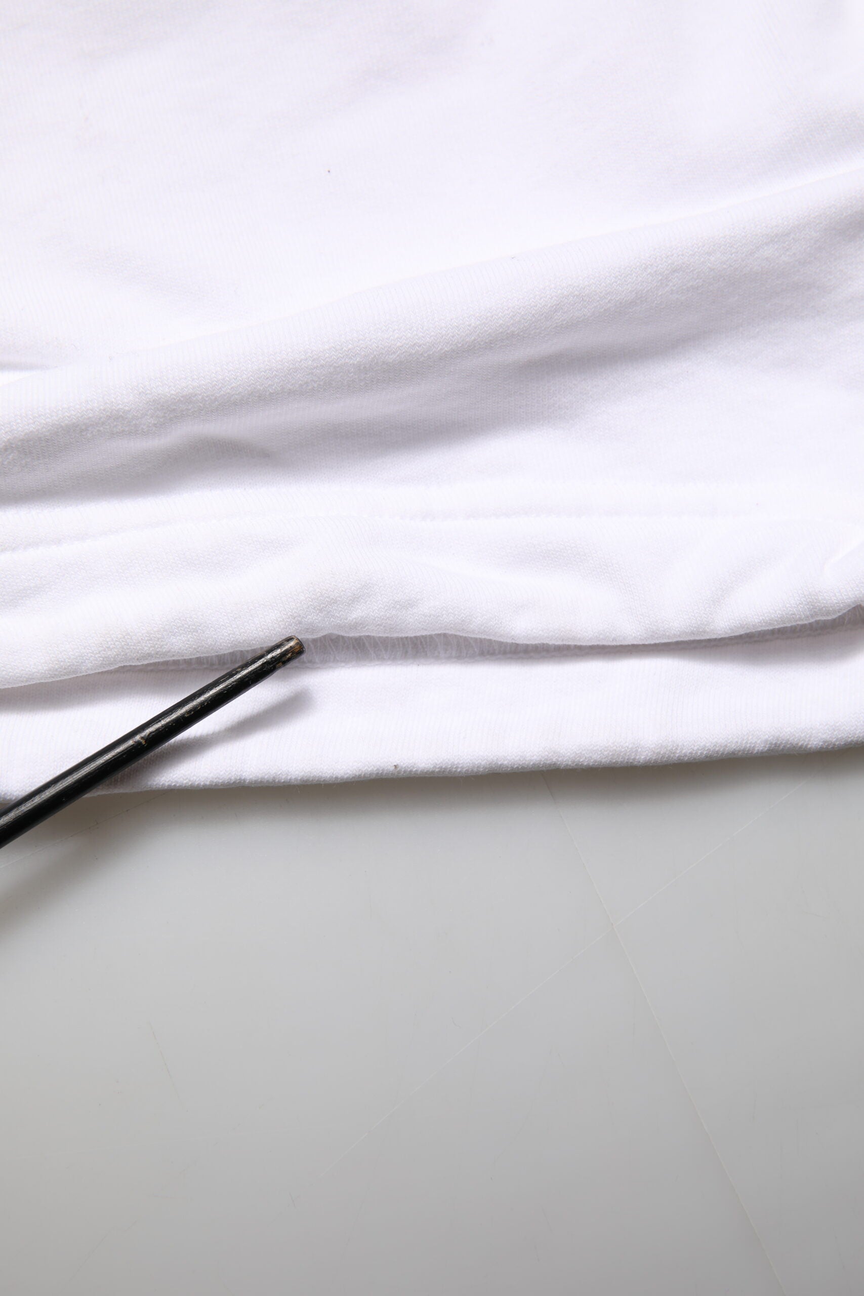 Dolce & Gabbana White Cotton Cargo Trousers Logo Patch Pants | Regal Royce