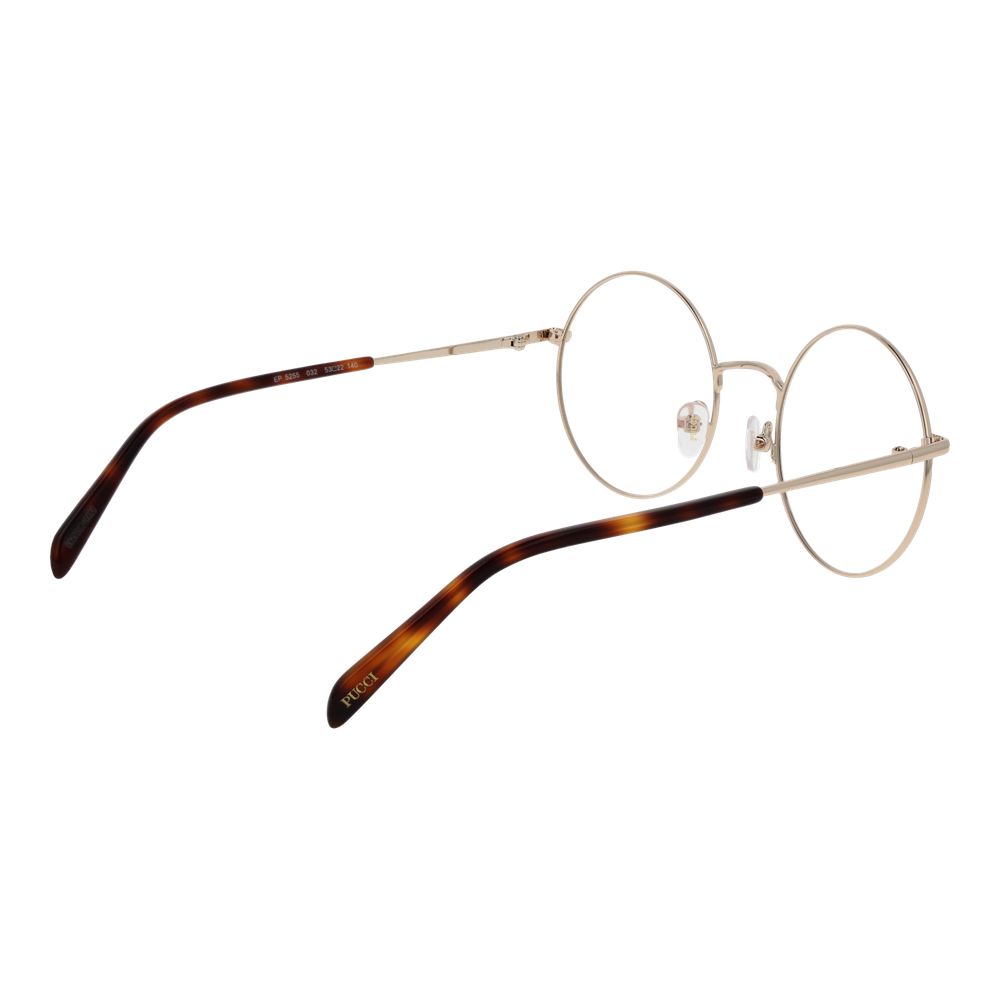Emilio Pucci Gold Metal Glasses (Frames) | Regal Royce