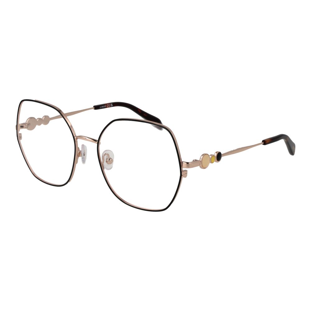 Emilio Pucci Black Metal Glasses (Frames) | Regal Royce