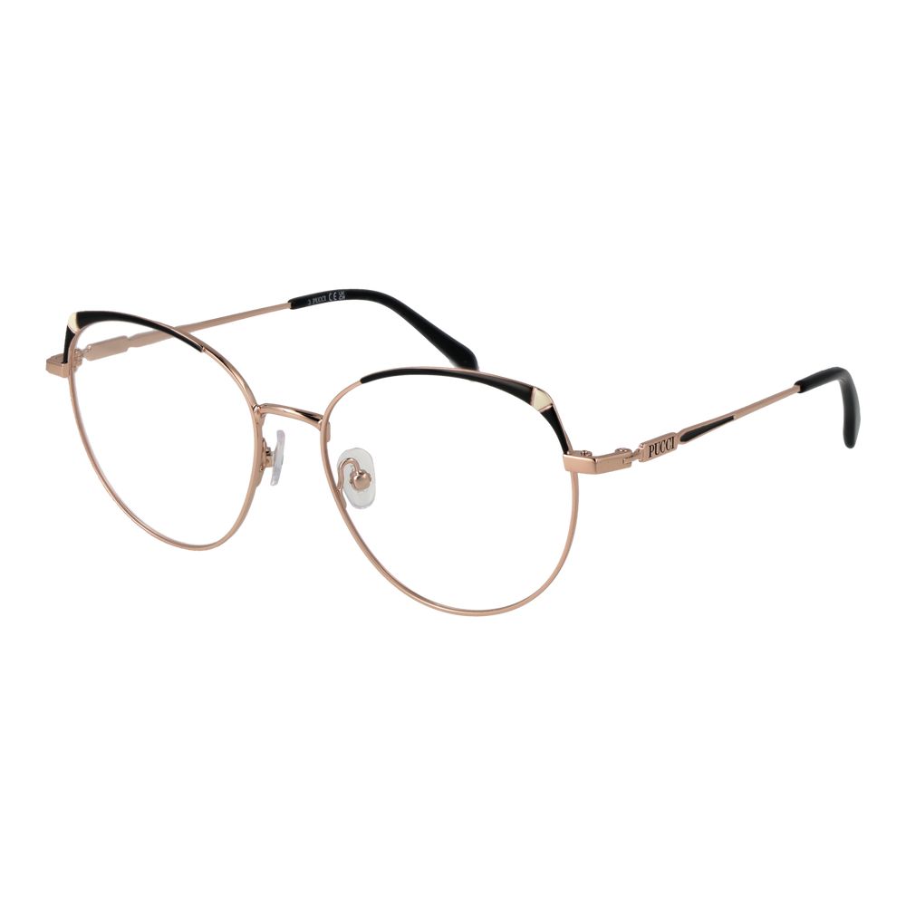 Emilio Pucci Rose Gold Metal Glasses (Frames) | Regal Royce