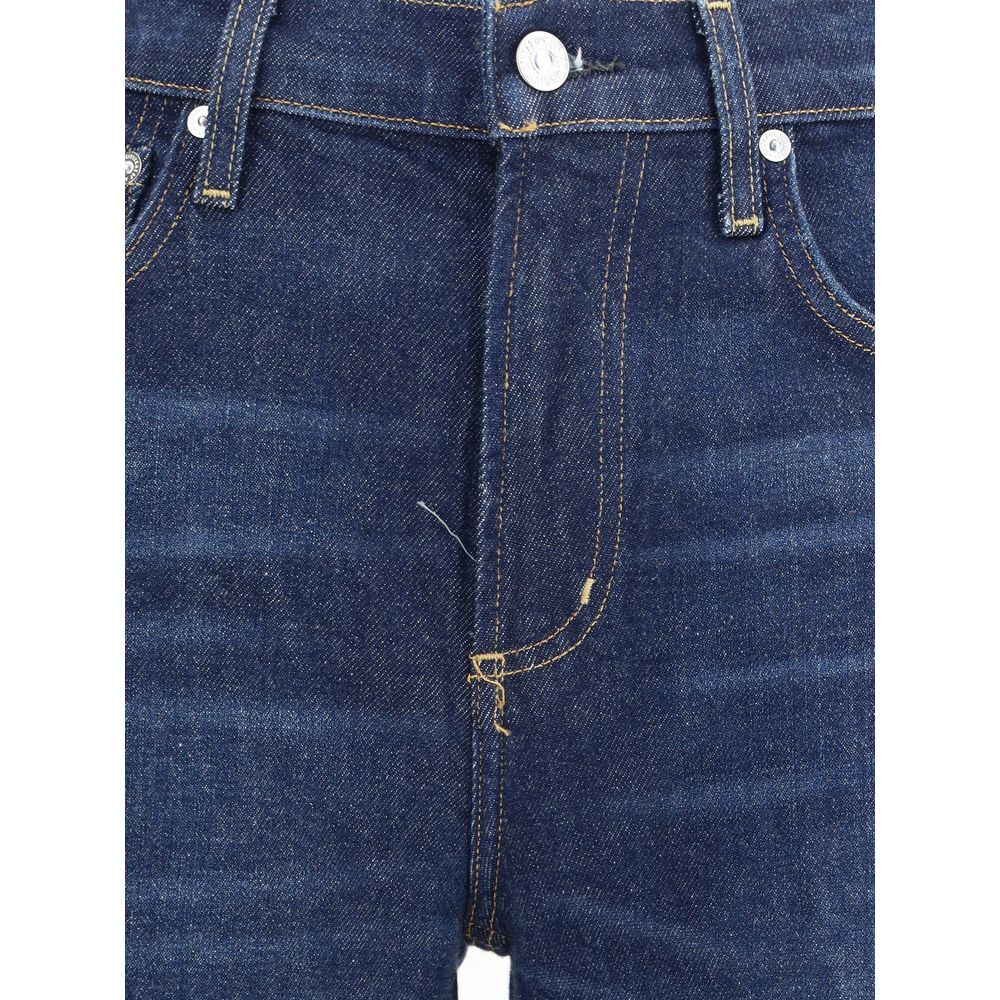 Citizens of Humanity Blue Cotton Flared Jeans | Regal Royce