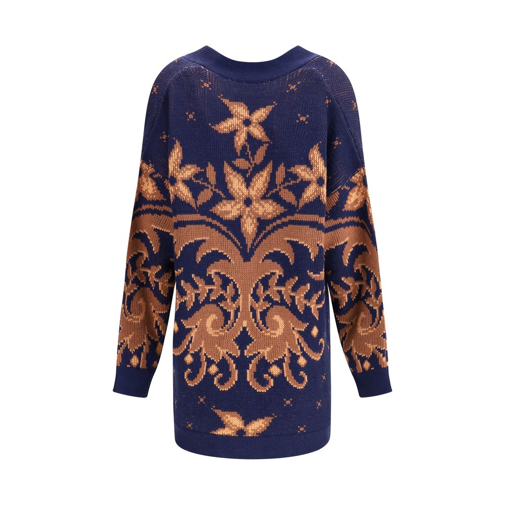 Etro Multicolor Wool Cardigan | Regal Royce