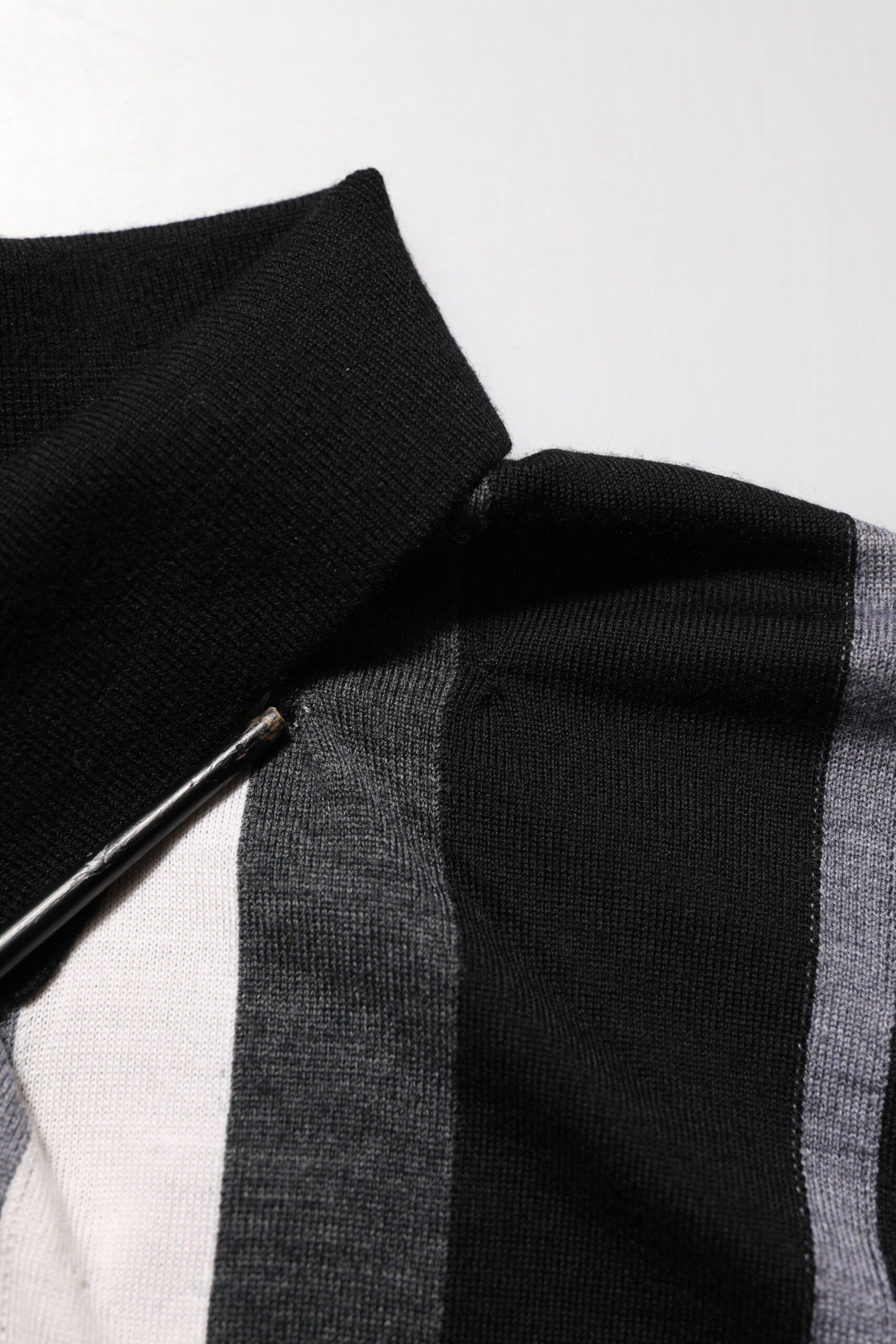 Dolce & Gabbana Black White Polka Dot Collared Polo T-shirt | Regal Royce