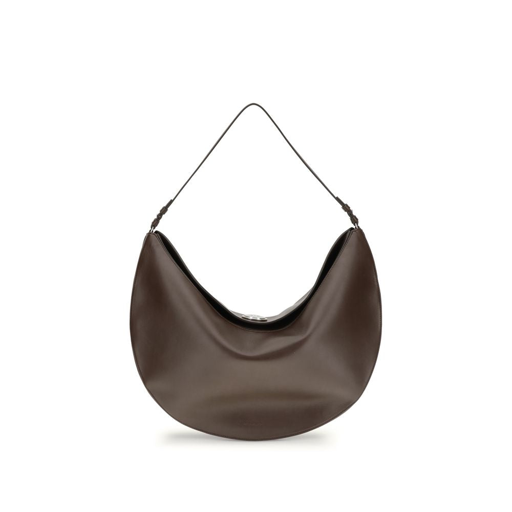 Jacquemus Brown Calf Leather Bos Taurus Shoulder Bag | Regal Royce