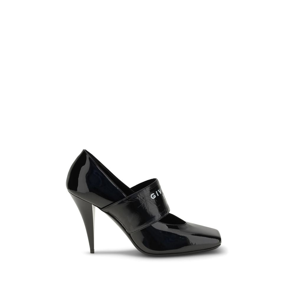 Givenchy Black Calf Leather Bos Taurus High Heel Pumps | Regal Royce