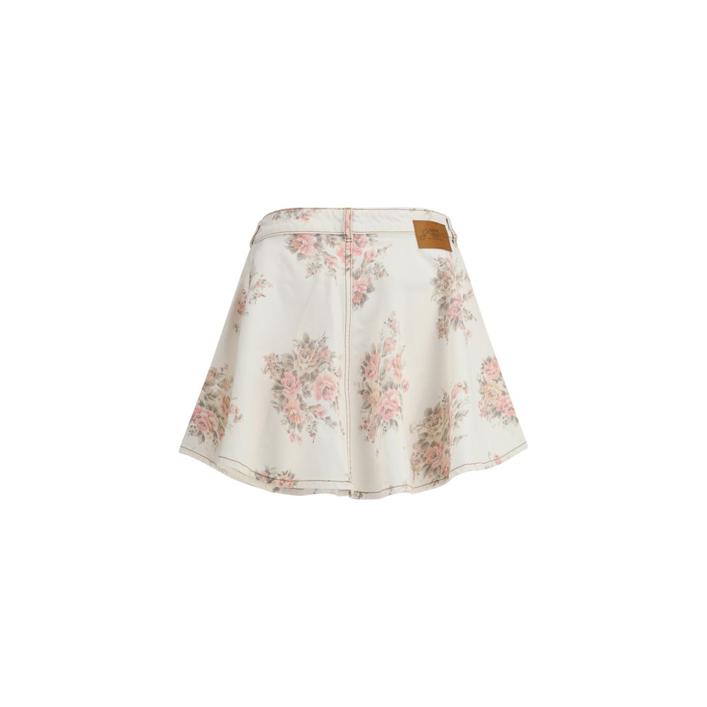 Ganni Multicolor Denim Skirt | Regal Royce