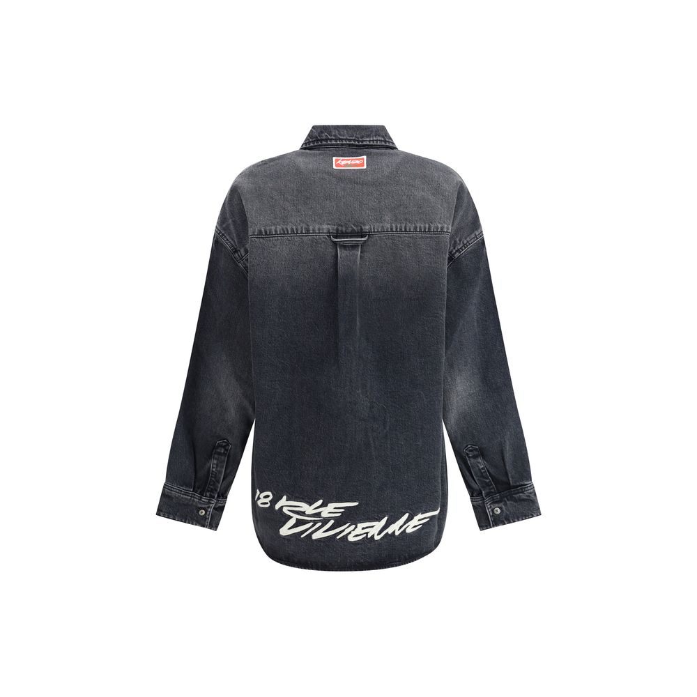 Kenzo Black Denim Shirt | Regal Royce
