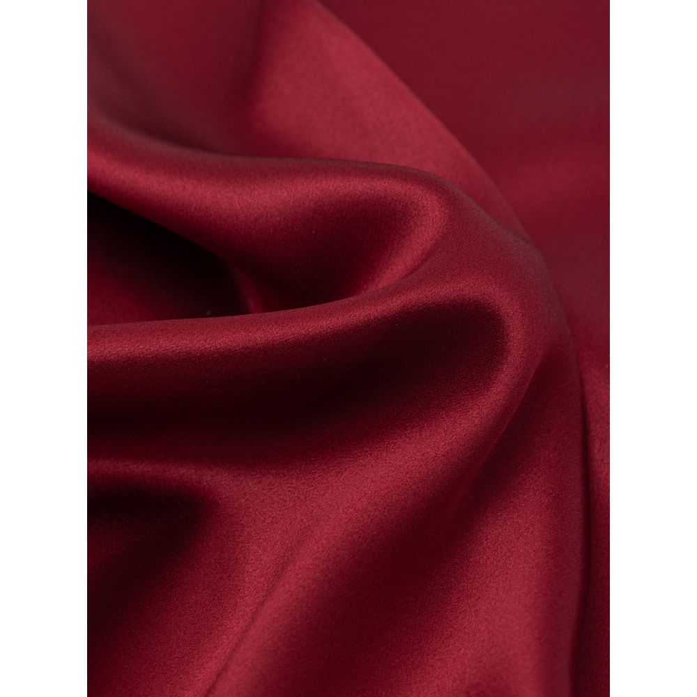 Dolce & Gabbana Red Silk Pocket Square | Regal Royce