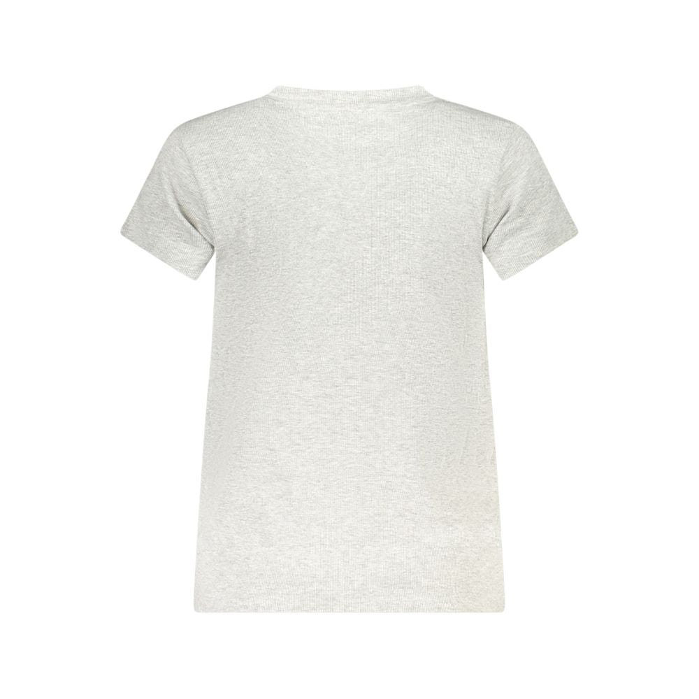 Pepe Jeans Grigio Cotton Women T-Shirt | Regal Royce