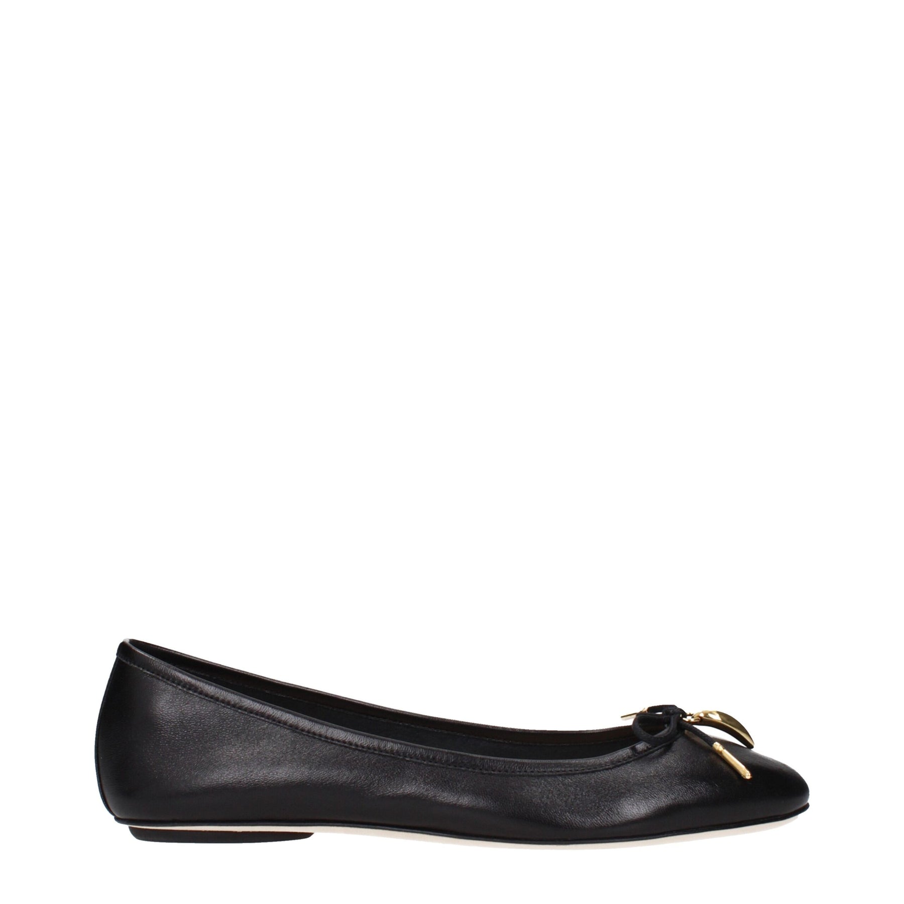 Chloé Black Leather Ballet Flats | Regal Royce
