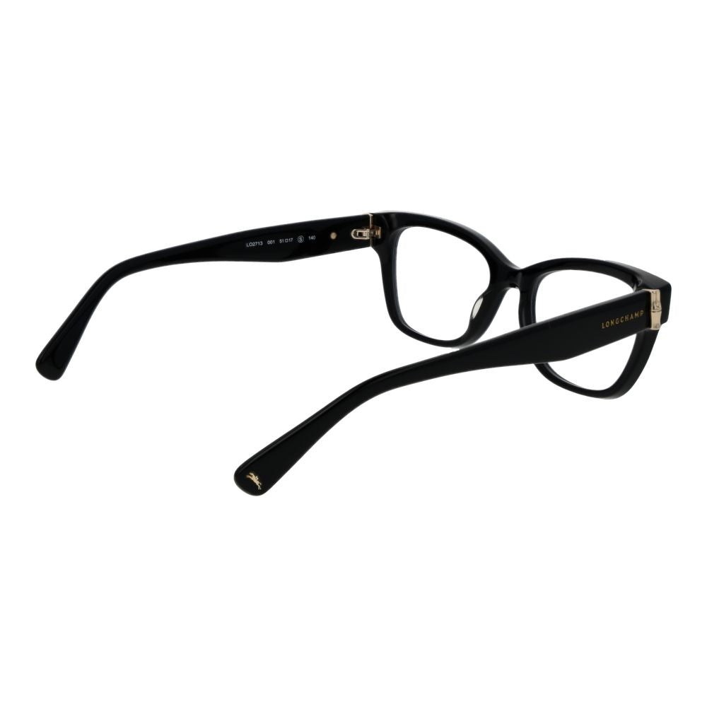 Longchamp Black Acetate Glasses (Frames) | Regal Royce