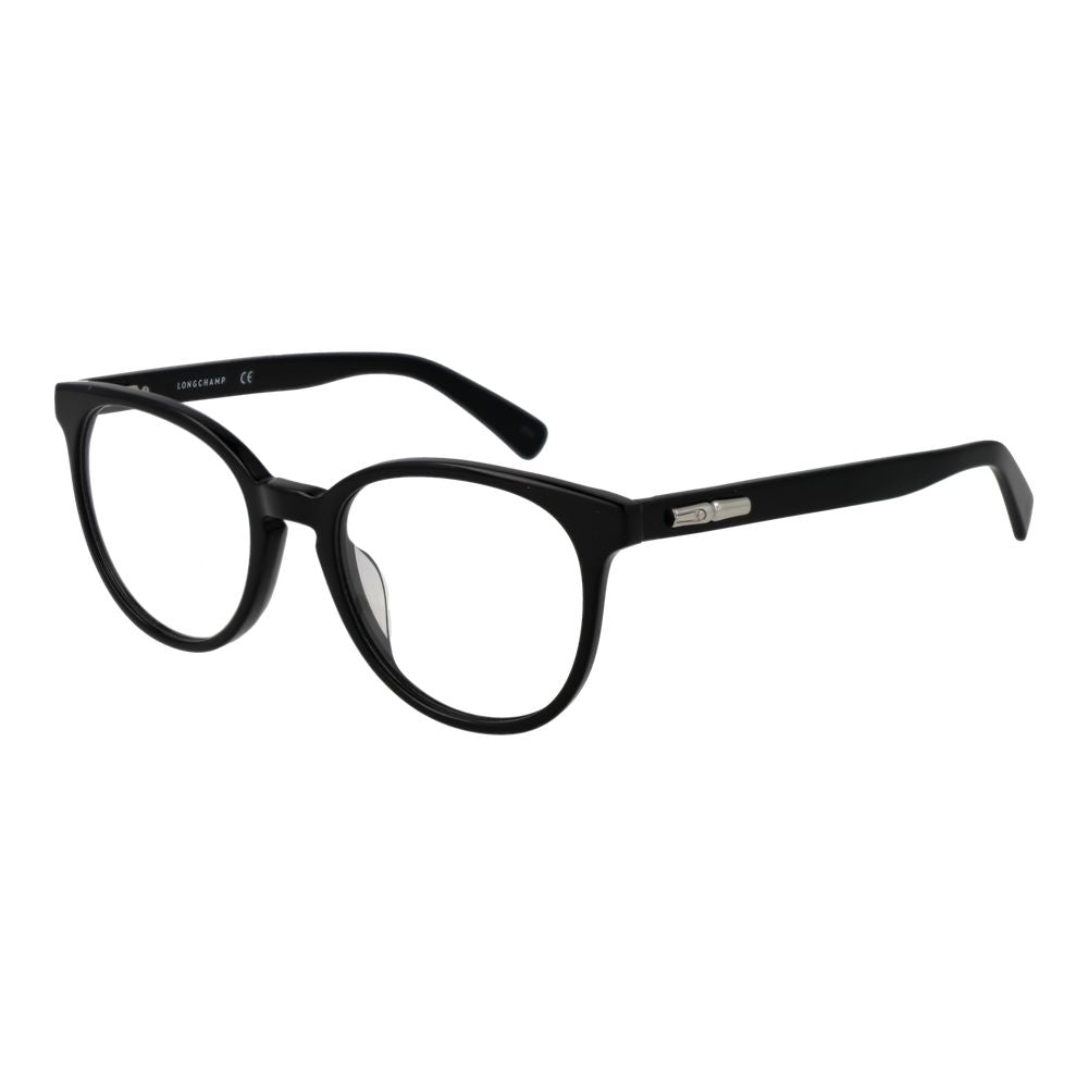 Longchamp Black Cellulose Acetate Glasses (Frames) | Regal Royce