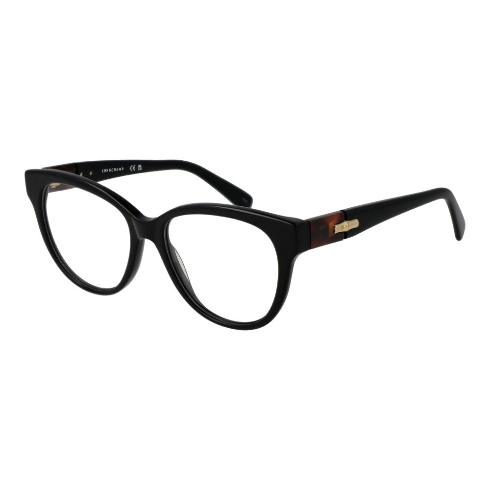 Longchamp Black Acetate Glasses (Frames) | Regal Royce