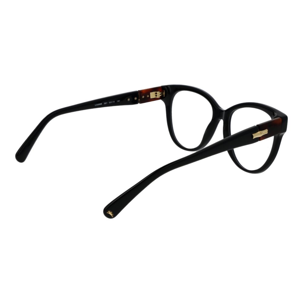 Longchamp Black Acetate Glasses (Frames) | Regal Royce