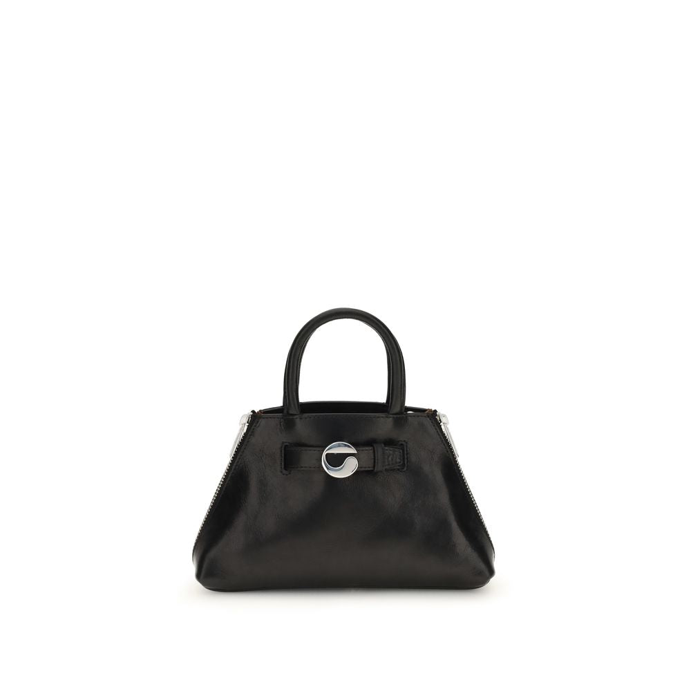 Coperni Black Calf Leather Bos Taurus Shoulder Bag | Regal Royce