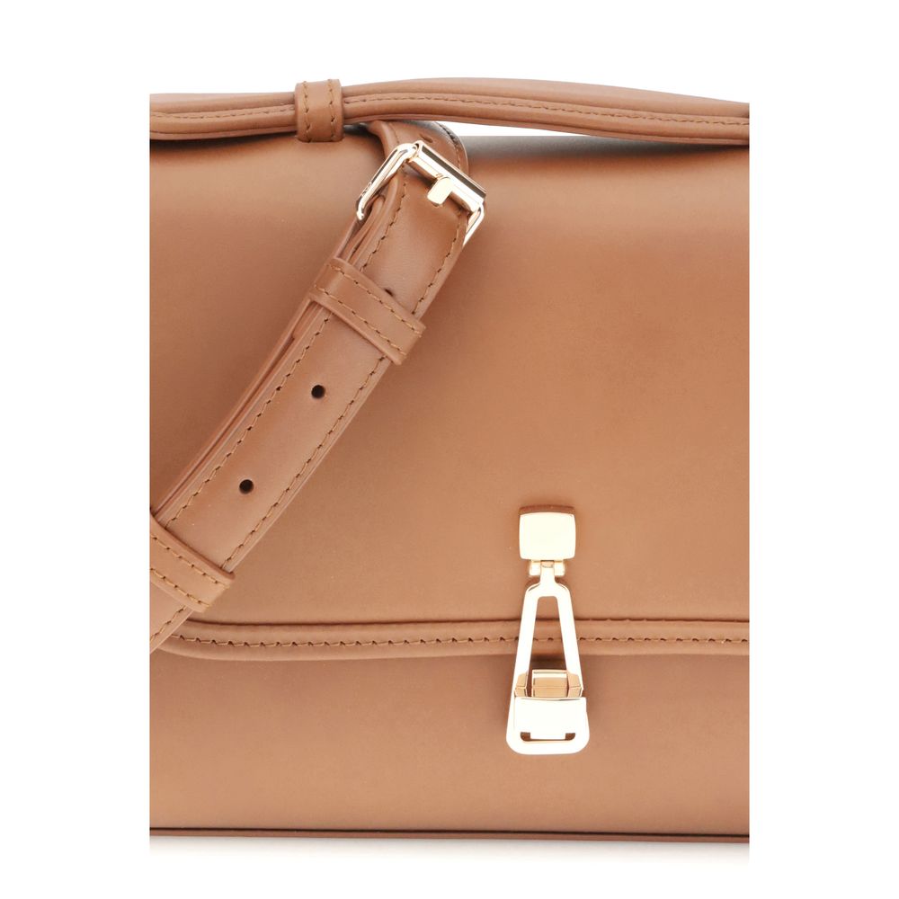 Gabriela Hearst Brown Leather Shoulder Bag | Regal Royce