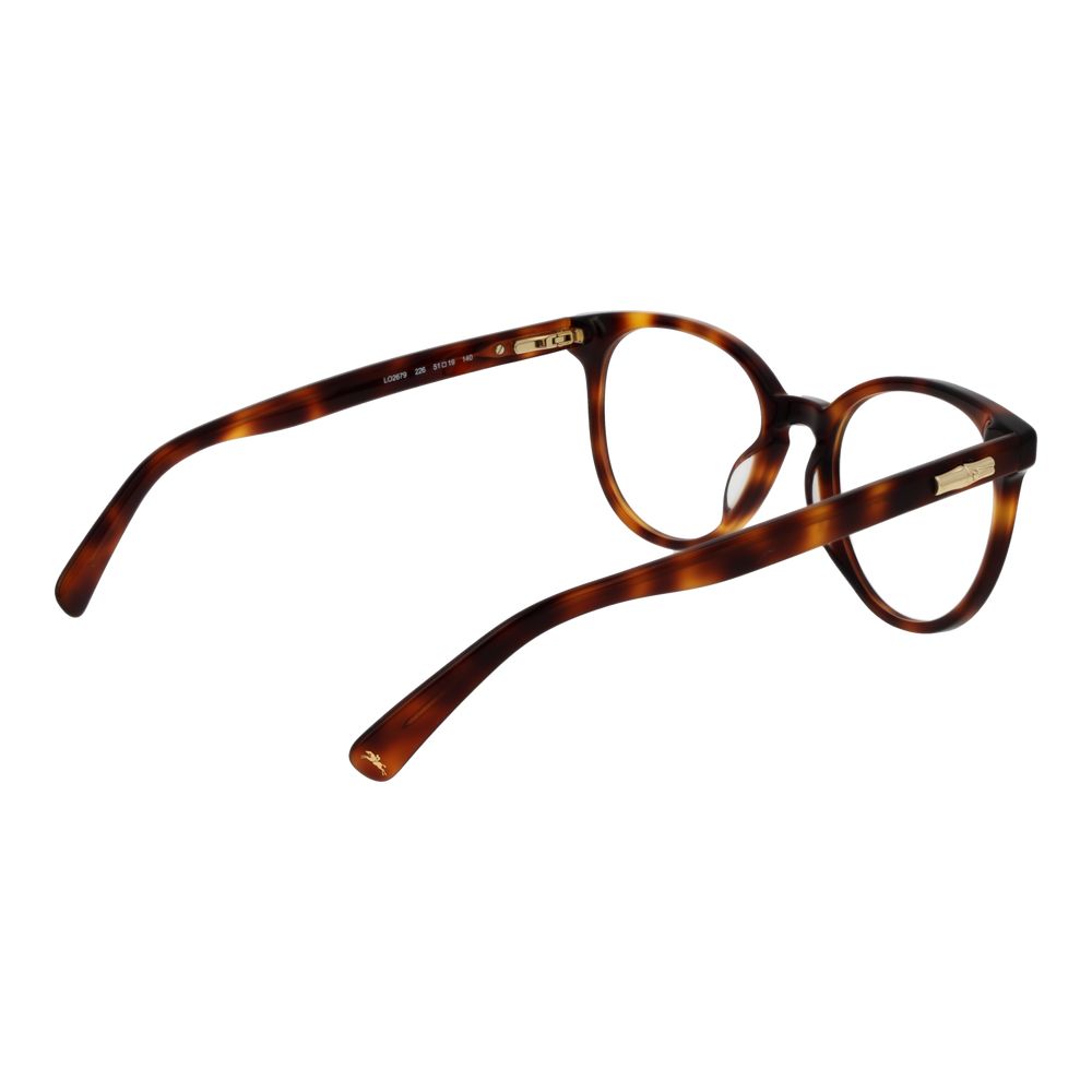 Longchamp Brown Cellulose Acetate Glasses (Frames) | Regal Royce