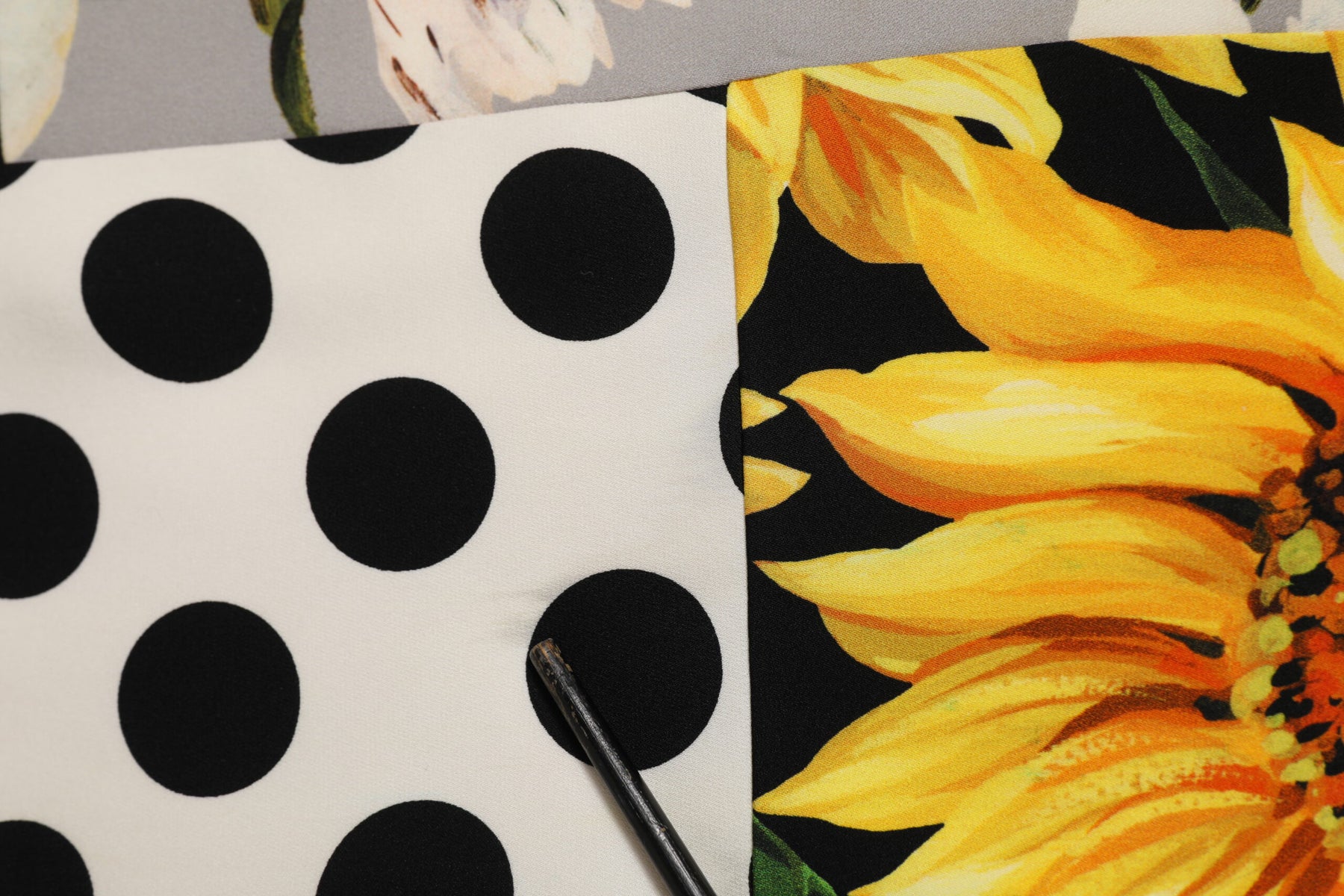 Dolce & Gabbana Multicolor Pachwork Charmeuse Floral Shift Dress | Regal Royce