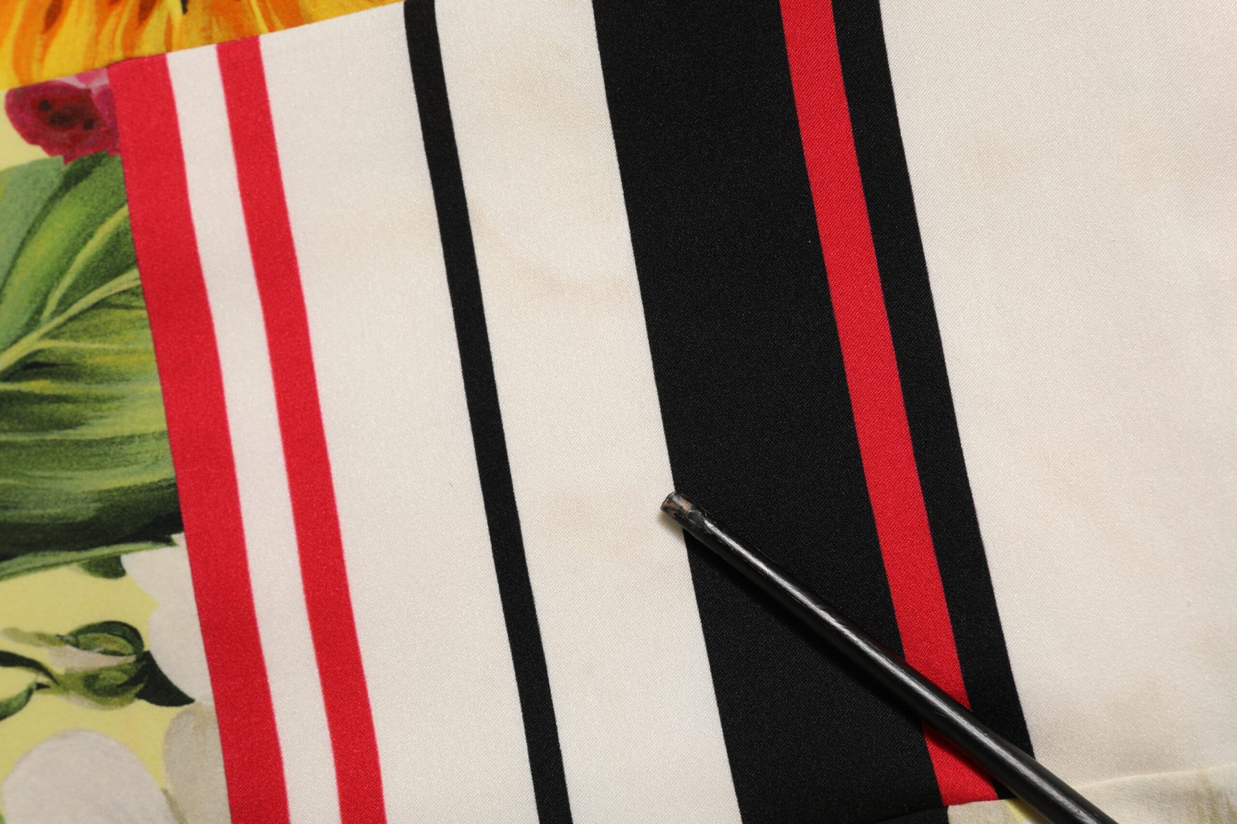 Dolce & Gabbana Multicolor Pachwork Charmeuse Floral Shift Dress | Regal Royce