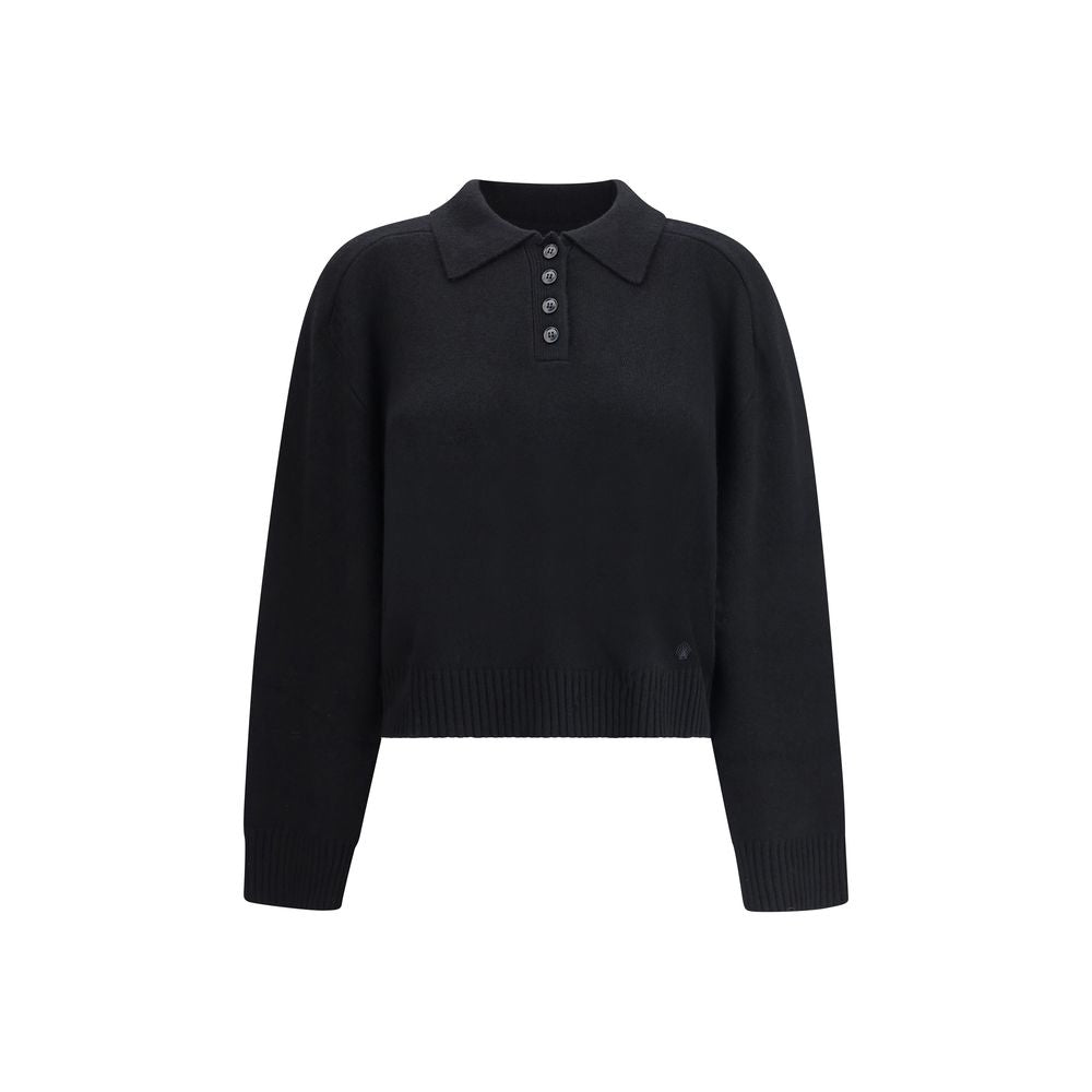 Loulou De Saison Black Cashmere Cashmere Sweater