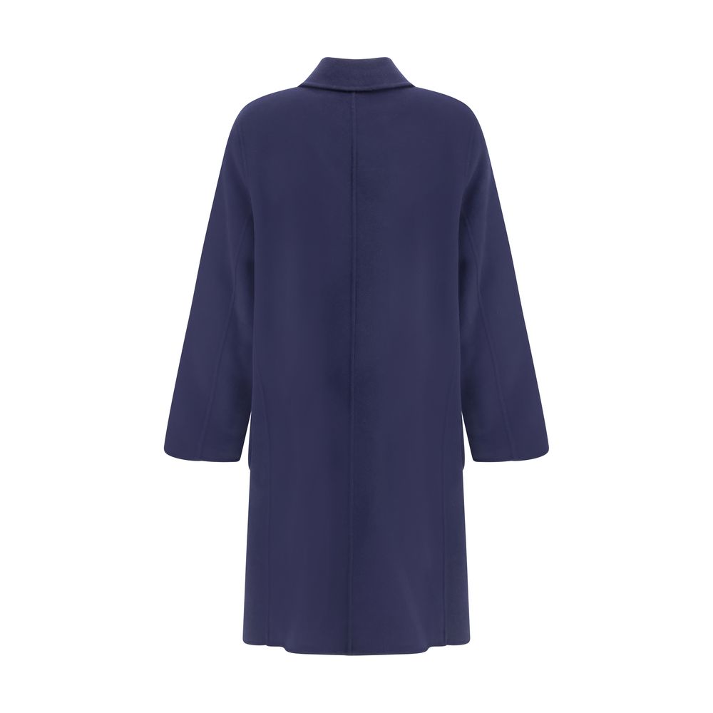 Tory Burch Blue Wool Coat | Regal Royce