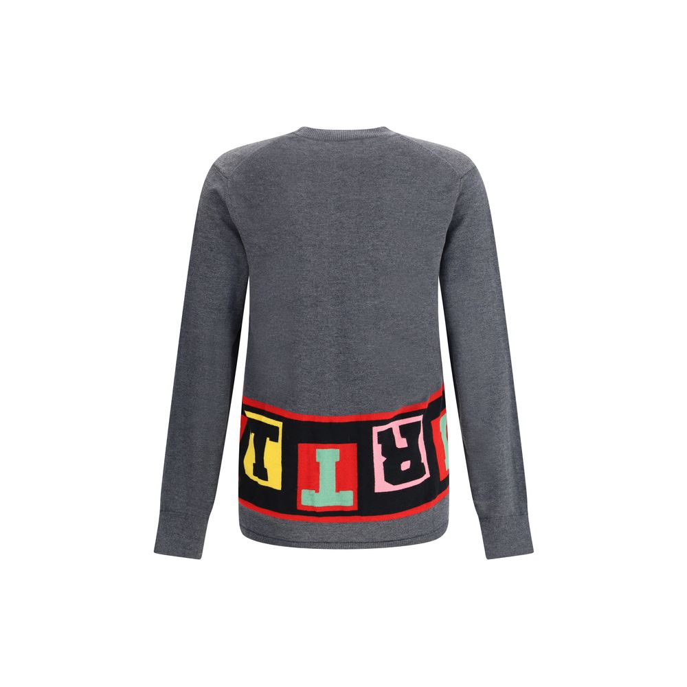 Comme Des Garçons Gray Marabou Sweatshirt | Regal Royce
