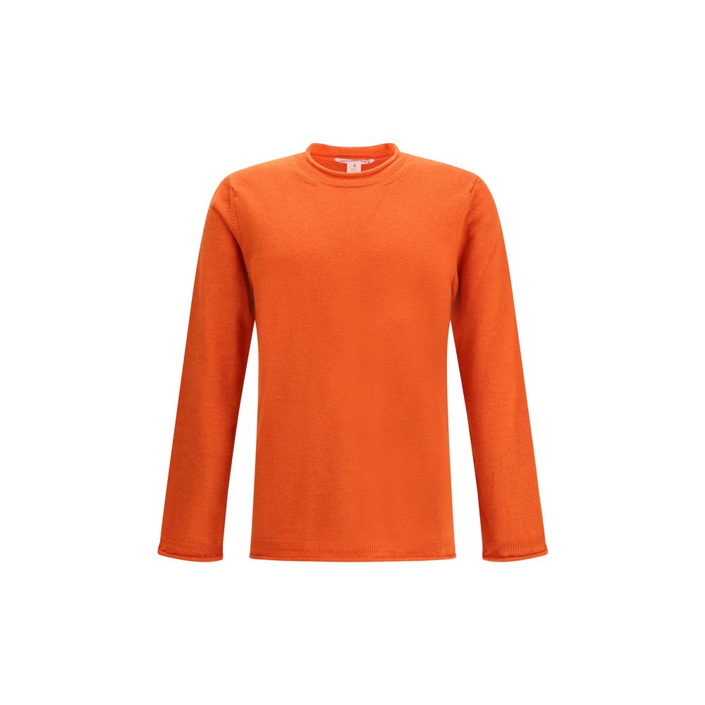 Comme Des Garçons Orange Wool Sweatshirt | Regal Royce