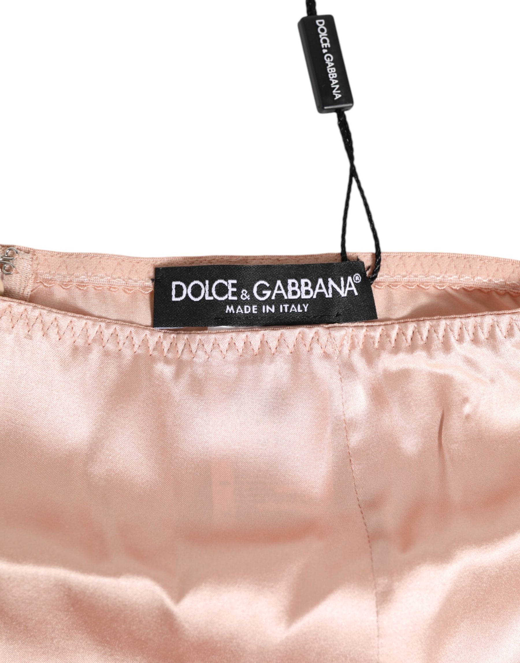Dolce & Gabbana Pink Acetate High Waist Shorts Panty Underwear | Regal Royce
