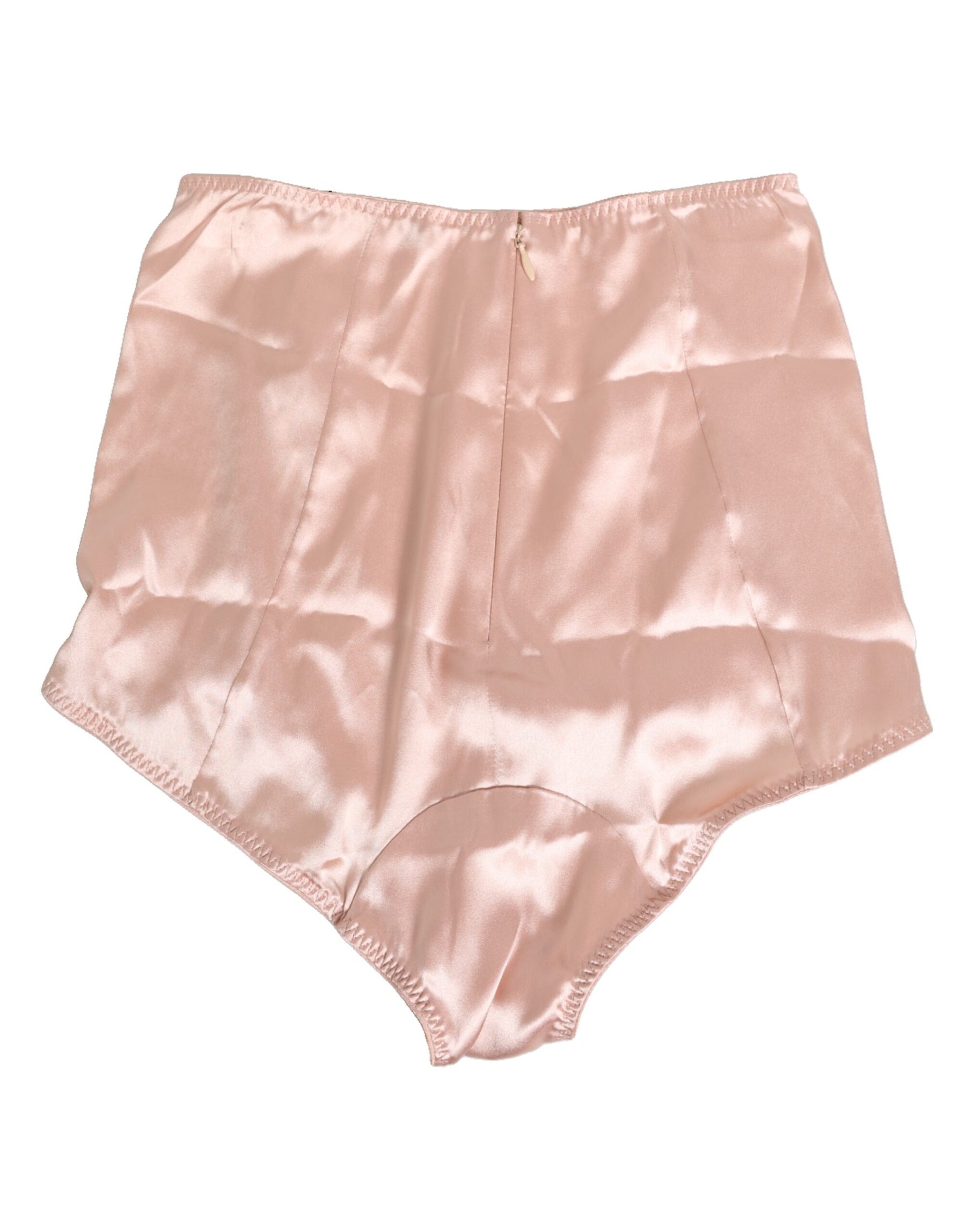Dolce & Gabbana Pink Acetate High Waist Shorts Panty Underwear | Regal Royce