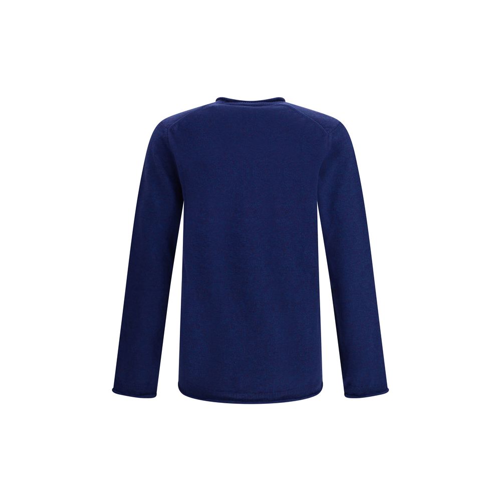Comme Des Garçons Blue Wool Sweatshirt | Regal Royce