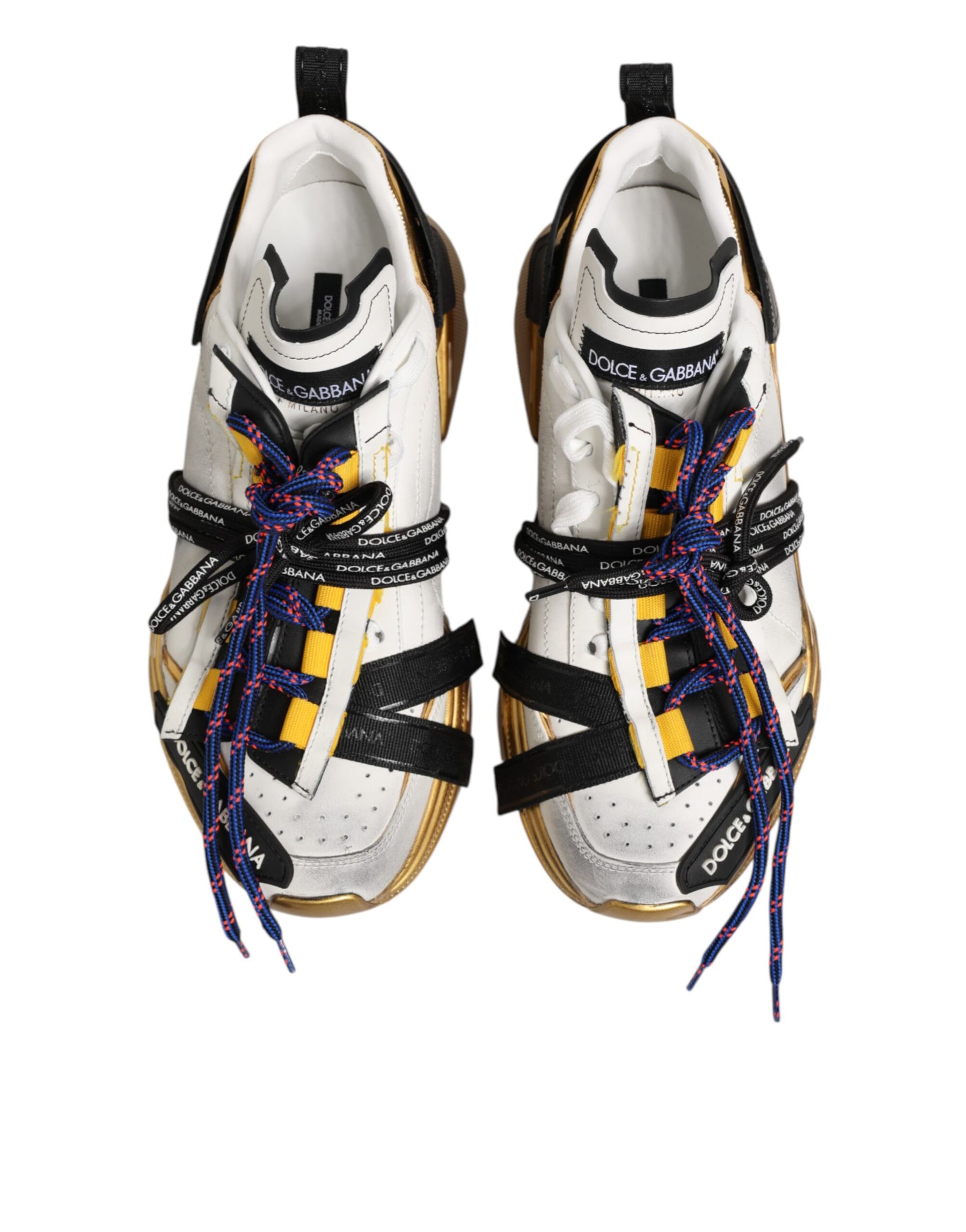 Dolce & Gabbana Multicolor Daymaster Low Top Sneakers Shoes | Regal Royce