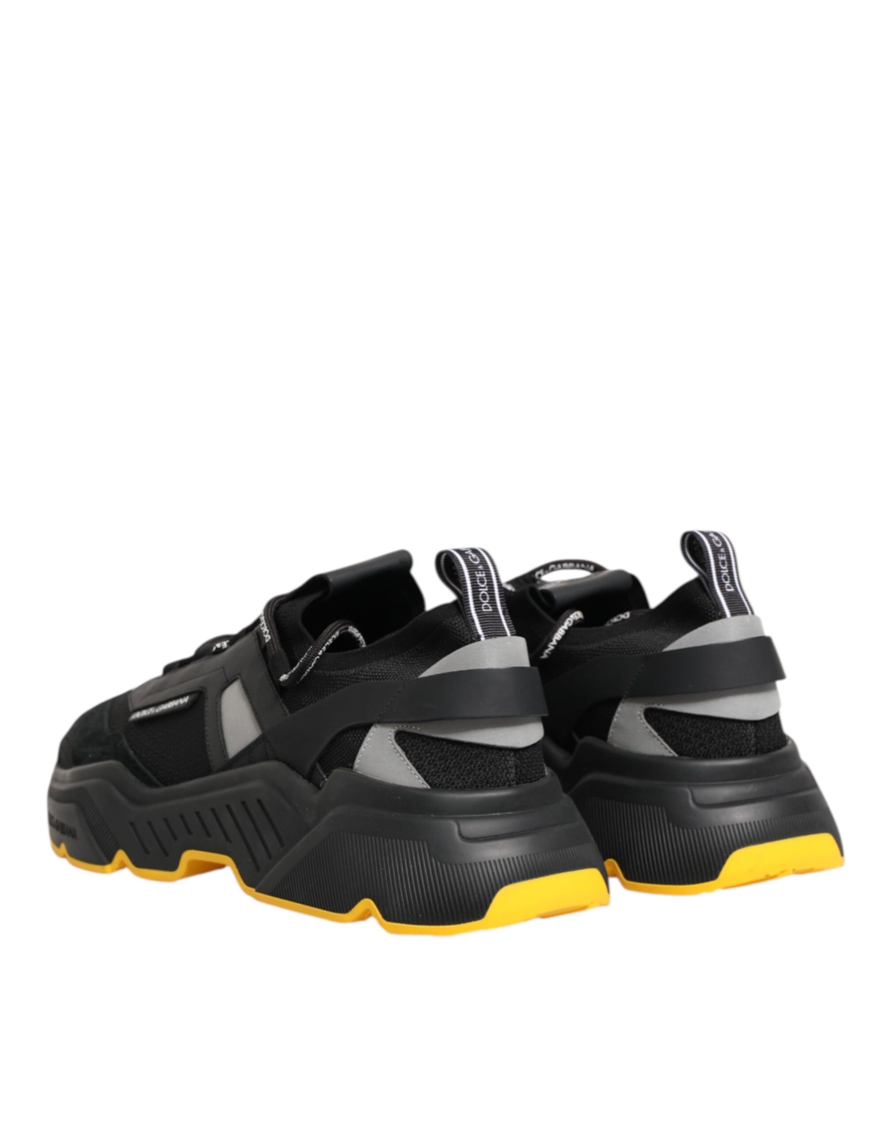 Dolce & Gabbana Black Daymaster Low Top Men Sneakers Shoes | Regal Royce