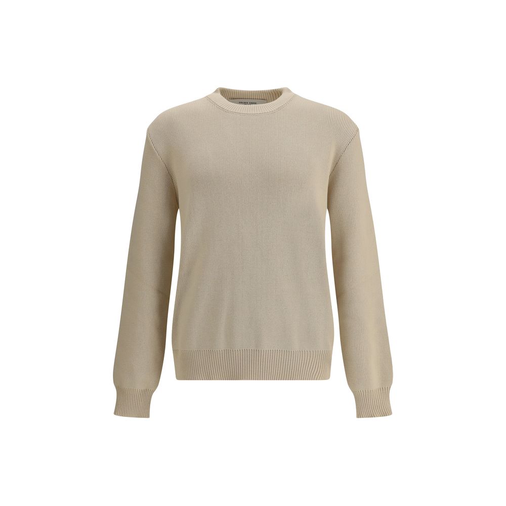Golden Goose Beige Cotton Sweatshirt | Regal Royce